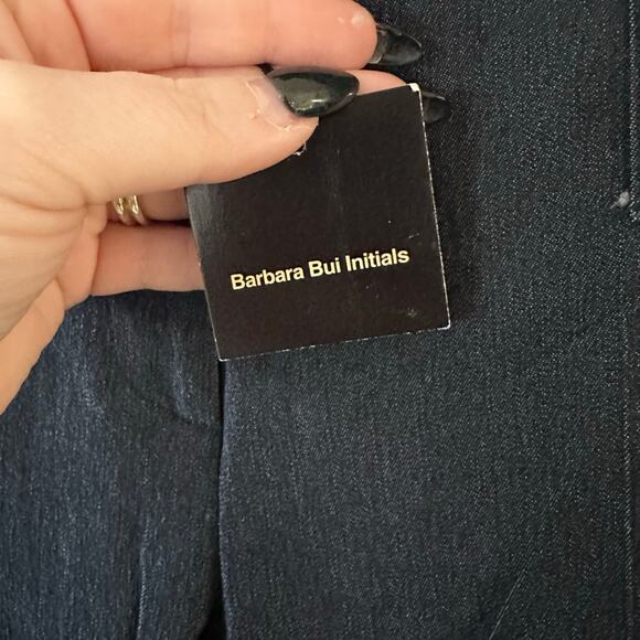 Barbara Bui Initials Denim Trousers Size M NEW WITH TAGS - Picture 5 of 10